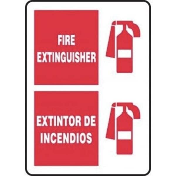 Accuform BILINGUAL Safety Sign FIRST AID SBMFSR526XP SBMFSR526XP - main